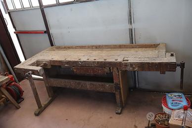 BANCO DA FALEGNAME DA LAVORO IN ROVERE