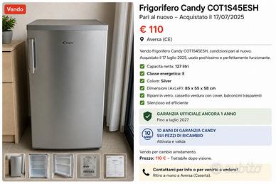 Frigo Candy 106Lt