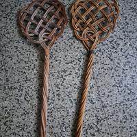 battipanni in legno vintage
