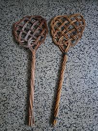 battipanni in legno vintage