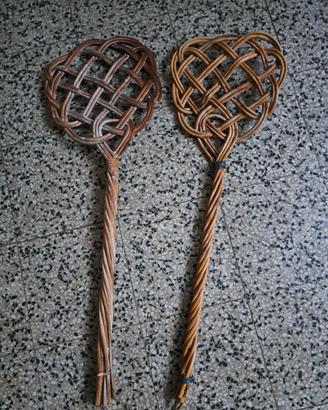 battipanni in legno vintage