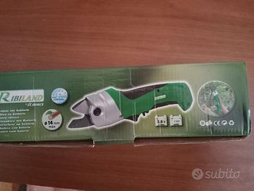 Forbice potatura a batteria litio ricaricabile