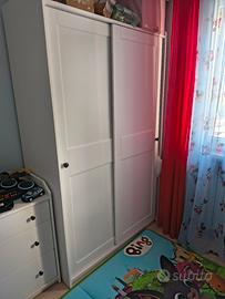 Armadio Ikea hauga ante scorrevoli 