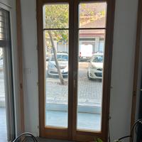 Porta finestra legno alluminio