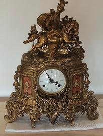 OROLOGIO DA TAVOLO IN BRONZO DORATO INIZIO ‘900