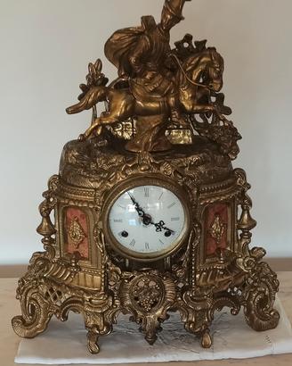 OROLOGIO DA TAVOLO IN BRONZO DORATO INIZIO ‘900