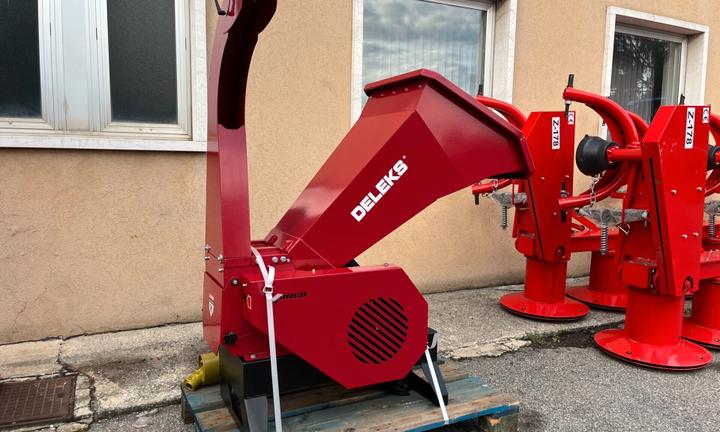 Cippatore per trattore, Cippatrice con attacco a 3