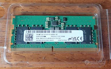 Memoria SODIMM DDR5 8GB