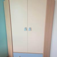 Cameretta Pali bambino con fasciatoio/settimanale