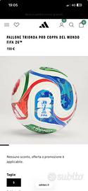 Pallone da Calcio ufficiale Mondiali 2026