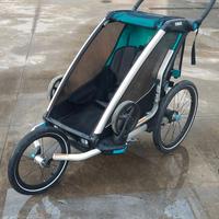 Thule Chariot lite1 rimorchio bici bimbo