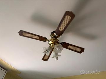 lampadario ventilatore da soffitto