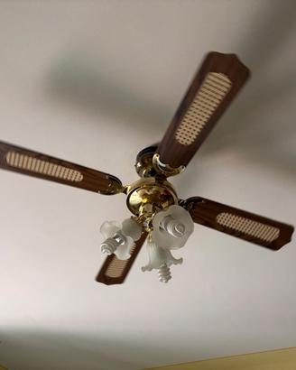 lampadario ventilatore da soffitto