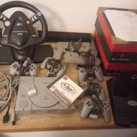 playstation 1 con accessori