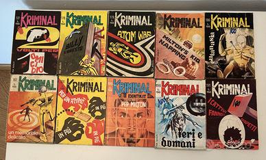 Kriminal 25 numeri dal 177 al 236, anche singoli.