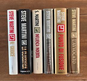 Sei libri di Steve Martini. Edizione Longanesi