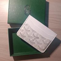 porta carte uomo bianco