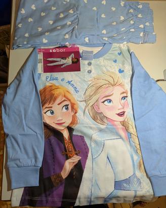 pigiama primaverile frozen disney