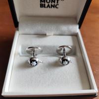 gemelli montblanc argento 925 cufflinks