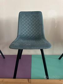 Sedia Wendy Turchese