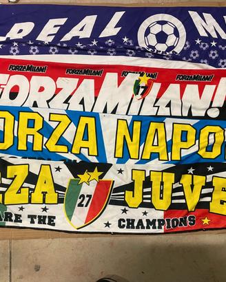 SET SCIARPE ESTIVE INVERNALI CALCIO LAZIO INTER AT