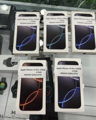 Apple iPhone 16 Pro 128GB - NUOVO SIGILLATO