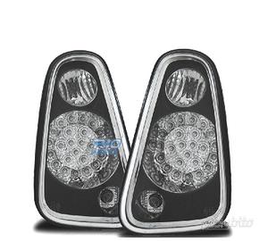 FANALI MINI COOPER R50 R53 01-06 LED NERI