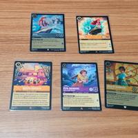 Lotto carte Disney Lorca set Il Ritorno di Ursula 