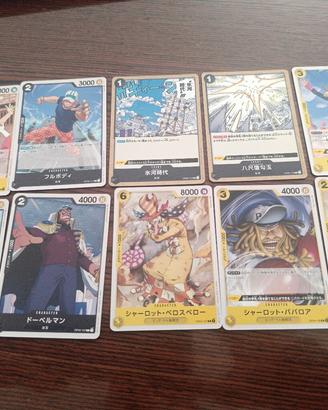Carte One piece in Jap