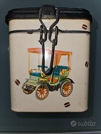 Scatola di latta vintage caffè PELLINI Verona