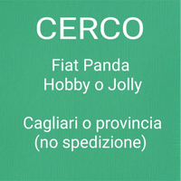 Fiat panda jolly o hobby