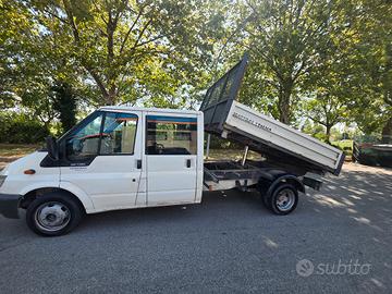 ford transit 6 posti cabinato ribaltabile 