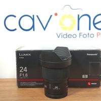 Panasonic Lumix  S 24mm f1.8 (Garanzia Fowa)