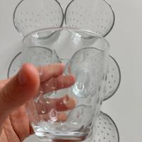 servizio bicchieri acqua 