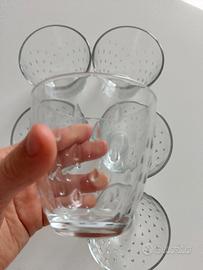 servizio bicchieri acqua 