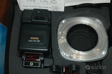 FLASH NIKON MACRO SUNPAK AUTO DX12R