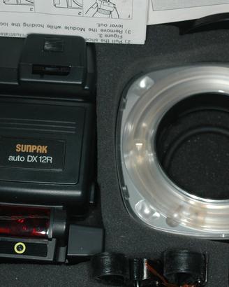 FLASH NIKON MACRO SUNPAK AUTO DX12R