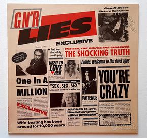GUNS N' ROSES Lies - original 1st issue vinyl 1988