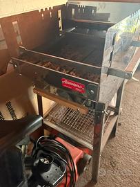 FERRABOLI SPIEDO BARBECUE GRIGLIA CARBONELLA LEGNA