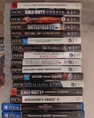 Giochi Ps3,  Ps4, Psp