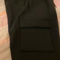 pantalone cargo nike uomo nero tg l