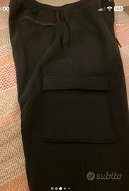 pantalone cargo nike uomo nero tg l