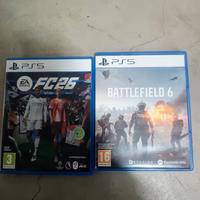 ps5 giochi fc2026 e Battlefield 6