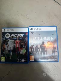 ps5 giochi fc2026 e Battlefield 6