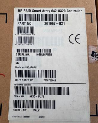 HP RAID SMART ARRAY 642