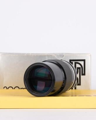 Nikon 200mm F4 Ai-S USATO GARANTITO PER DUE ANNI