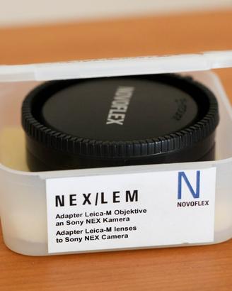 Adattatore Novoflex leica m su corpi sony