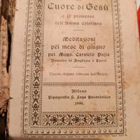 Libro di meditazione "Cuore di Gesù" 1899