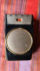 Radio storica Sony TR-610 del 1958  			