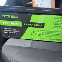 Batteria Litio 200ah - Caricabatterie Victron